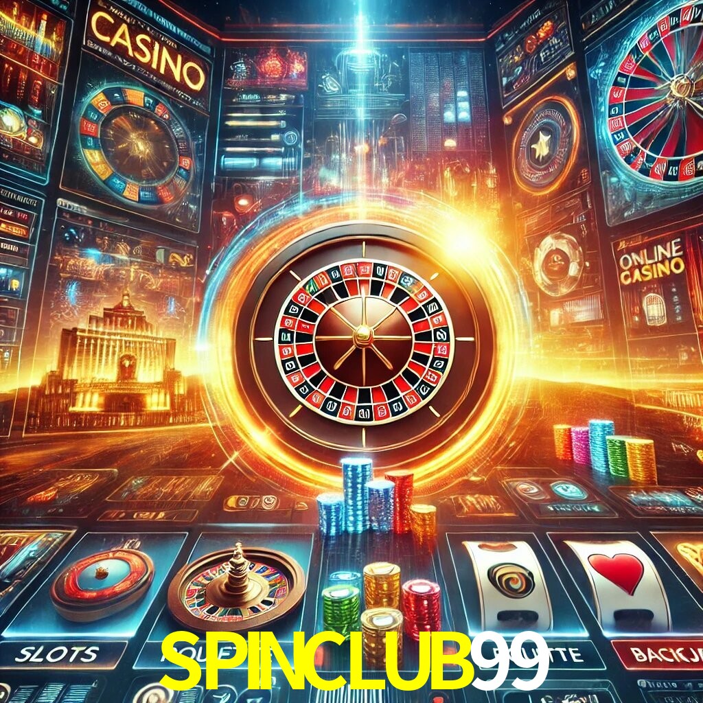 Visão geral dos jogos no SPINCLUB99